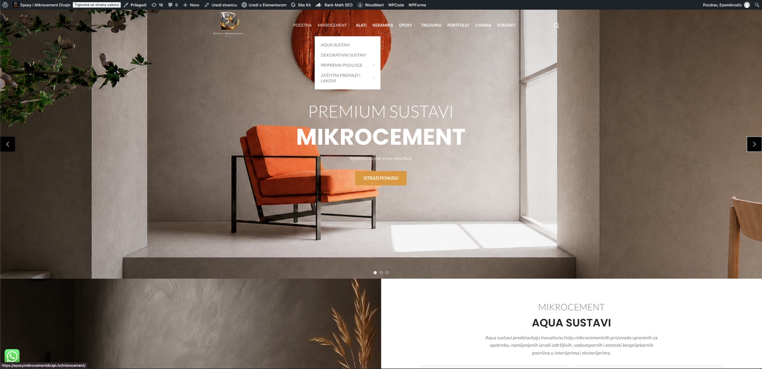 Epoxy i Mikrocement Dizajn
